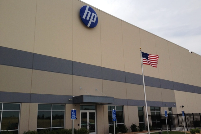 Hewlett Packard, industrial construction, industrial warehouse